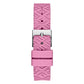 Women's Analog Pink Silicone Watch 34mm