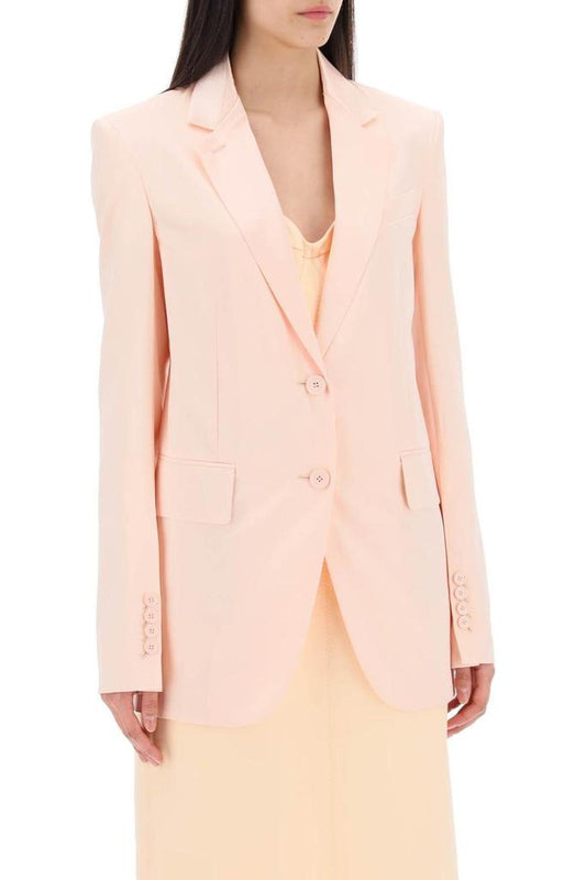 Satin Blazer For