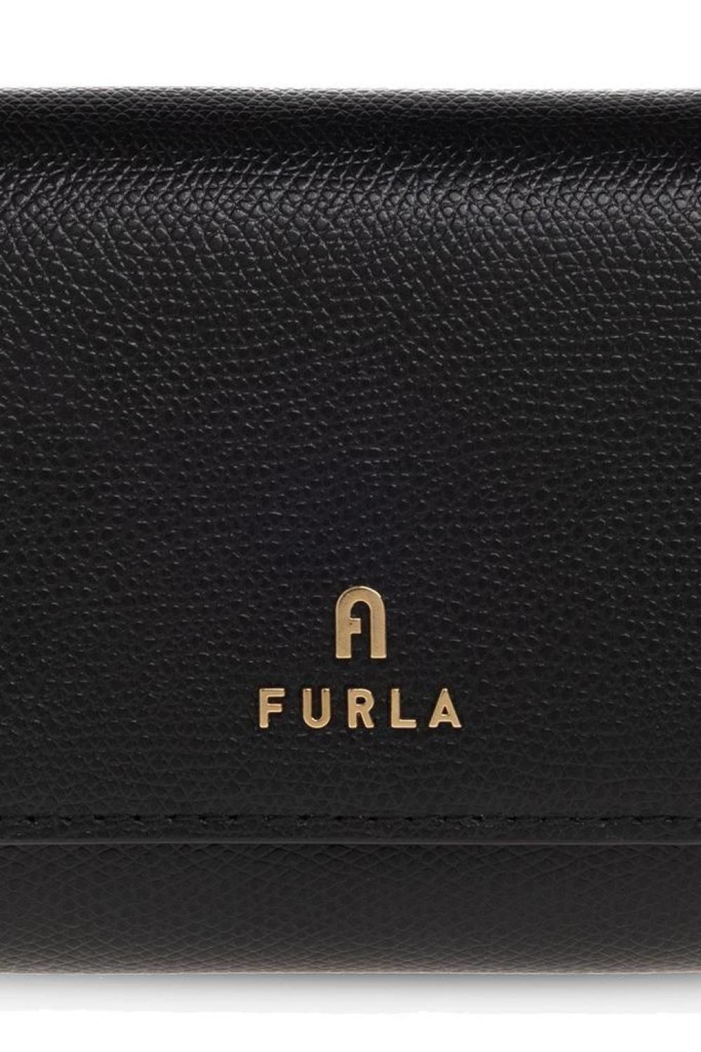 Furla Logo Plaque Snapped Wallet