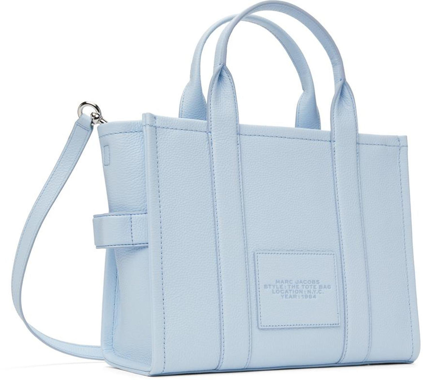 Blue 'The Leather Medium' Tote