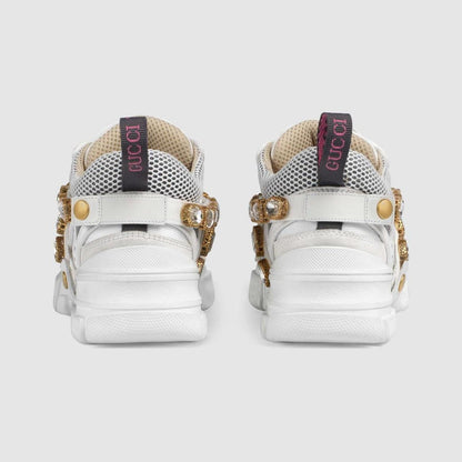 Gucci Flashtrek Leather & Mesh Sneakers