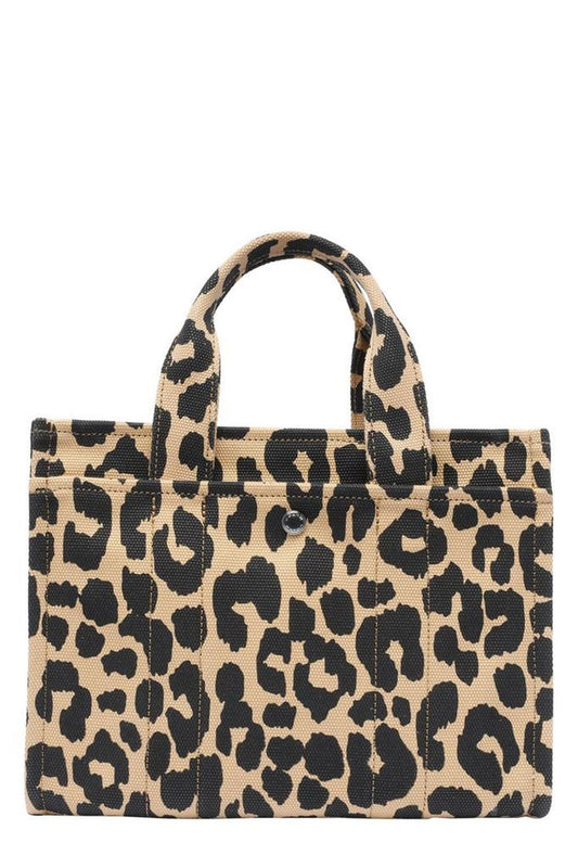 Coach Cargo Leopard Print Tote Bag