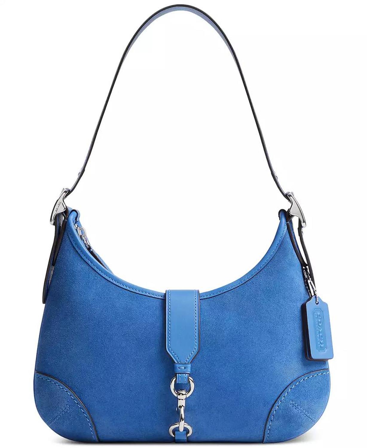 The Coach Originals Suede Hamptons Hobo Shoulder Bag