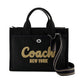 Cargo Tote  - Coach - Canvas - Black