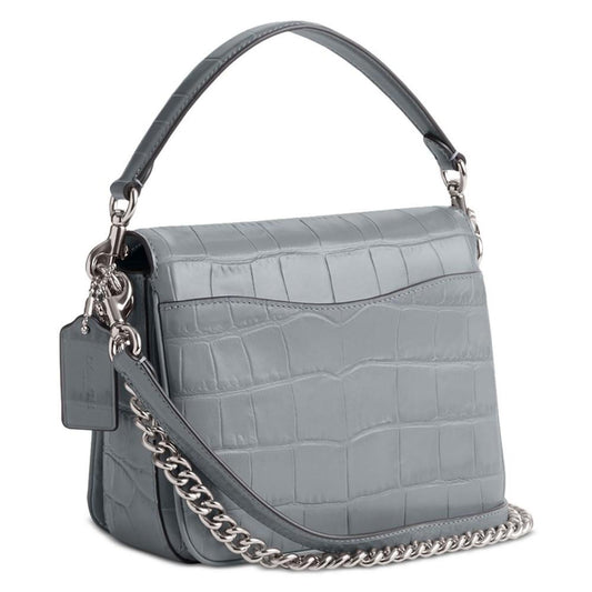 Embossed Croc Leather Cassie Crossbody 19