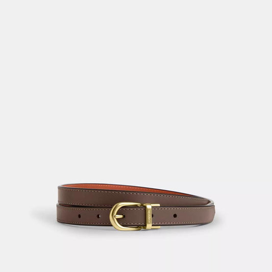 Coach Outlet Classic Buckle Cut To Size Reversible Belt, 18 Mm