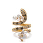 Shining Snake Statement Wrap Ring