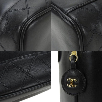 Chanel Vanity  Leather Clutch Bag (Pre-Owned)