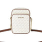 Jet Set Medium ivory PVC North South Chain Crossbody Women's Handbag