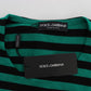 Dolce & Gabbana Elegant Striped Cashmere Silk Sweater