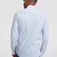 Men's Slim-Fit Stretch Micro Stripe Long-Sleeve Button-Down Shirt