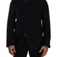 Dolce & Gabbana Elegant Dark Grey Alpaca Blend Jacket