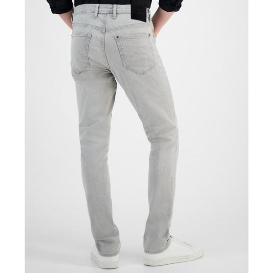 Men's Slim-Fit Grey Wash Jeans