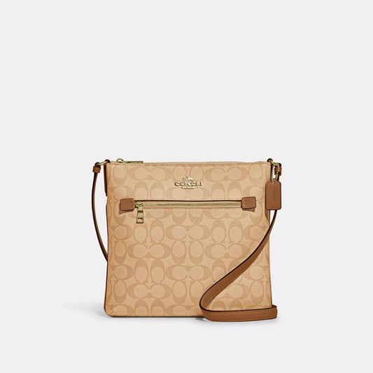 Coach Outlet Rowan File Bag In Signature Canvas