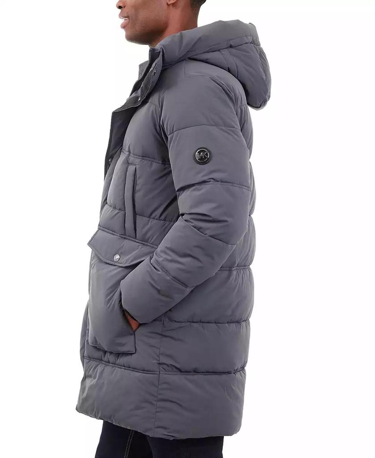 Men's Heavyweight Hooded Long Puffer Coat