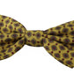 Dolce & Gabbana Elegant Yellow Silk Bow Tie