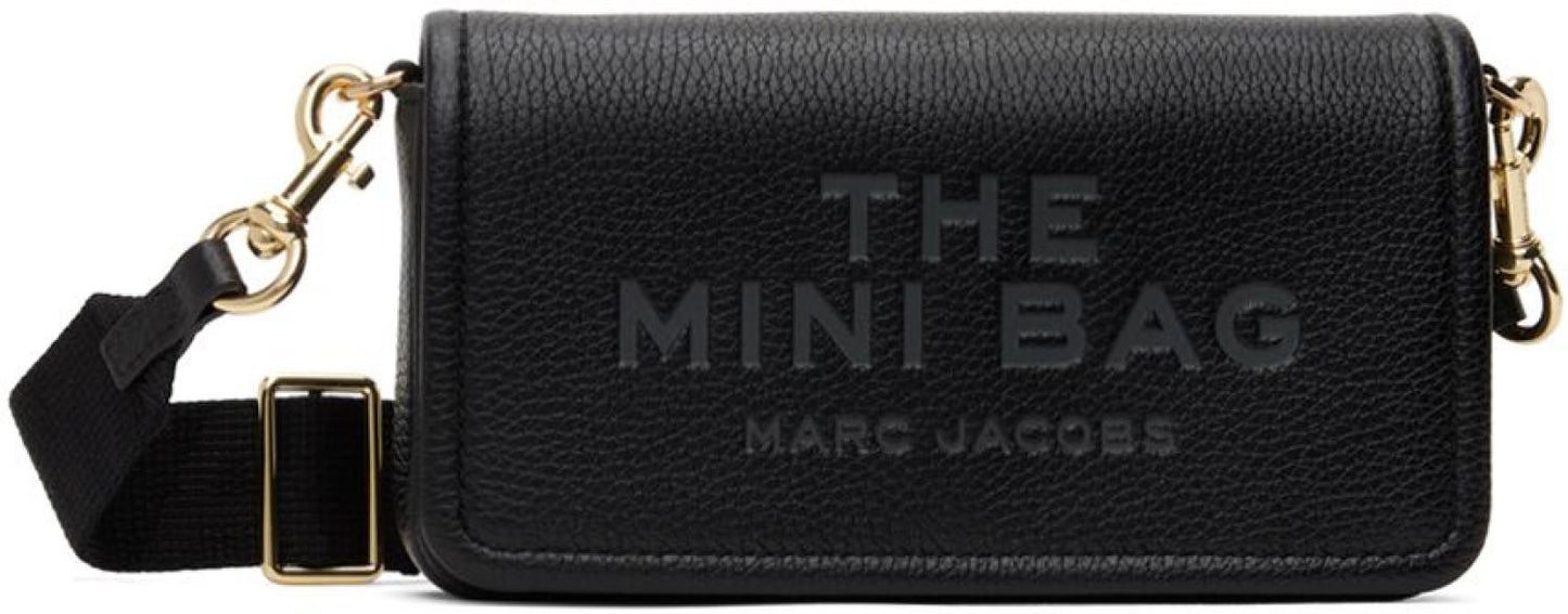 Black 'The Leather Mini' Bag