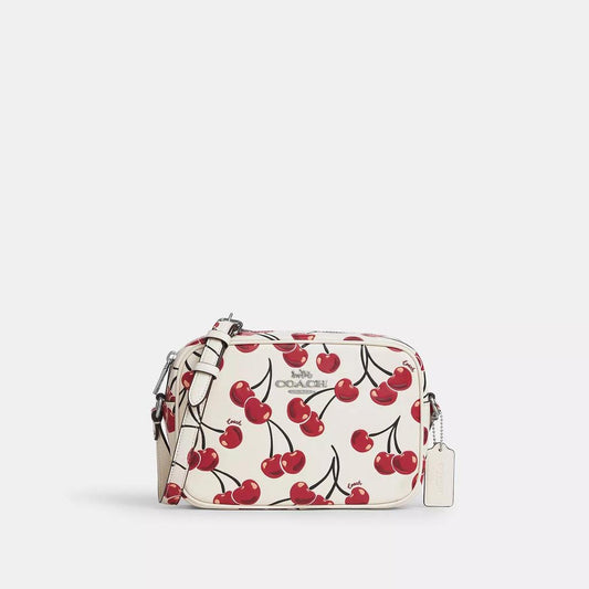 Jamie Camera Bag With Cherry Print