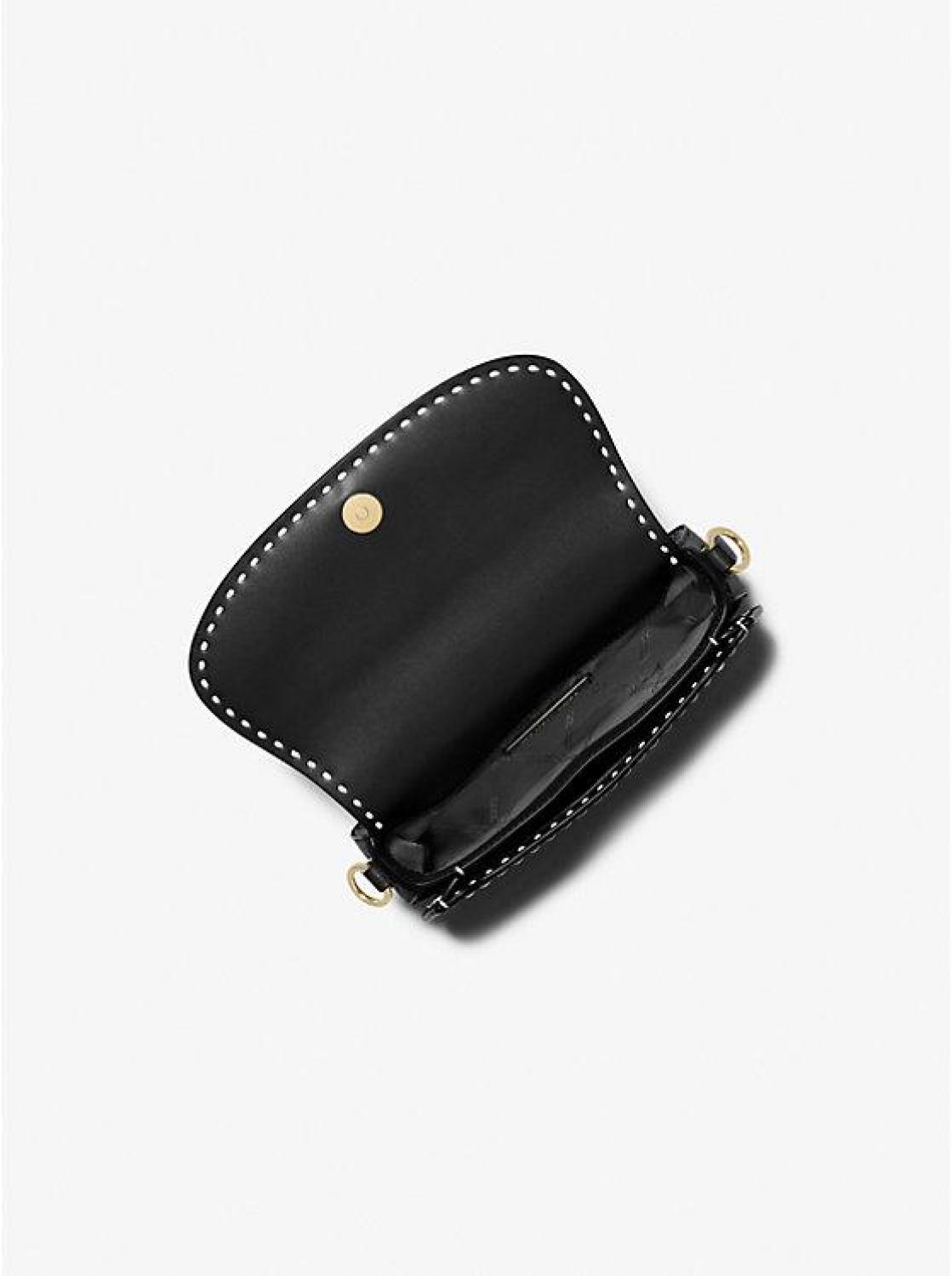 Mila Small Hand-Stitched Leather Shoulder Bag