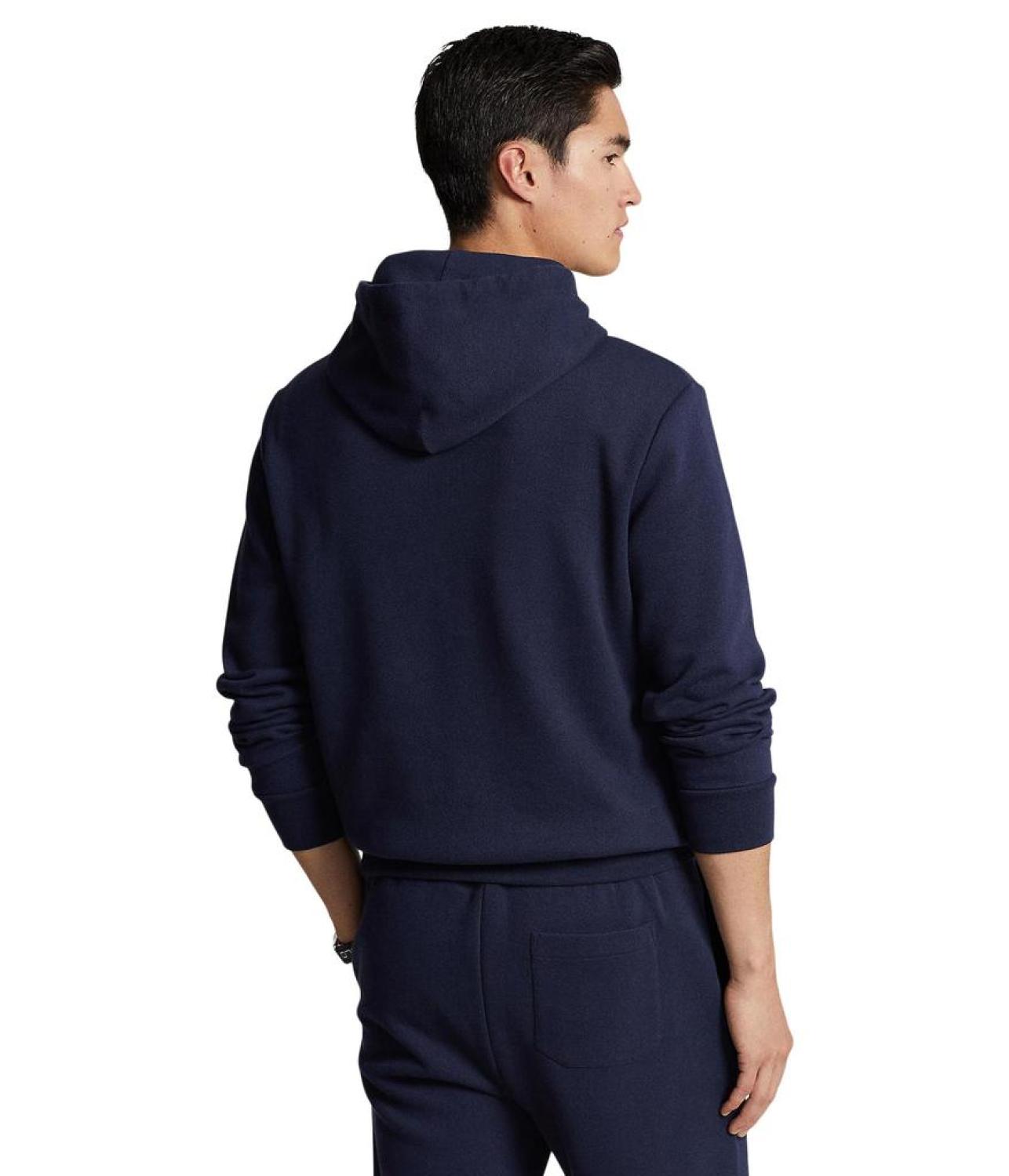 Logo Double-Knit Mesh-Face Hoodie