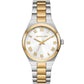 Michael Kors Women's Lennox White Dial Watch