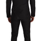 Dolce & Gabbana Elegant Black Wool Martini Suit