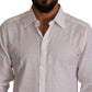 Dolce & Gabbana Elegant White Cotton Dress Shirt - Slim Fit