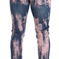 Dolce & Gabbana Elegant Skinny Slim Fit Denim Jeans in Tie Dye