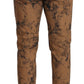 Dolce & Gabbana Authentic Distressed Denim Classic Trousers