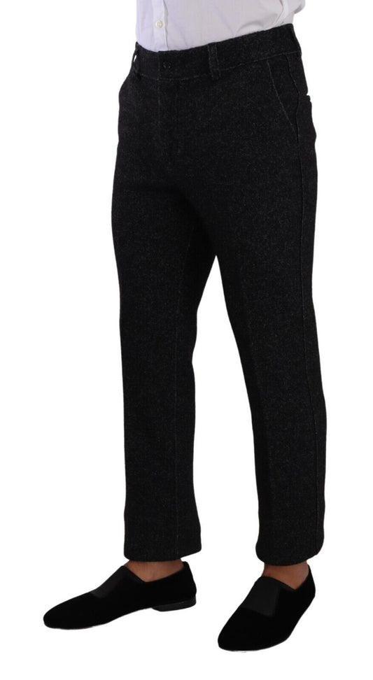 Dolce & Gabbana Elegant Wool Blend Dress Pants