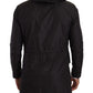 Dolce & Gabbana Elegant Black Parka Hooded Jacket