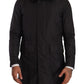 Dolce & Gabbana Elegant Black Parka Hooded Jacket