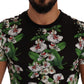 Dolce & Gabbana Elegant Floral Crewneck Tee for Men