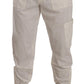 Dolce & Gabbana Elegant Off White Cargo Pants - Regular Fit