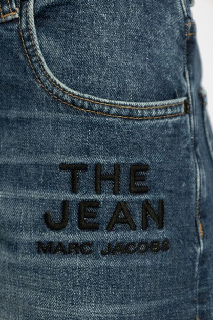 Marc Jacobs Logo Embroidered Straight-Leg Jeans