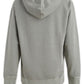 Hugo Boss Elegant Grey Cotton Hooded Sweatshirt