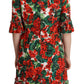 Dolce & Gabbana Floral Mini Enchantment Dress