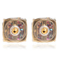 Kate Spade Glitter Square Stud Earrings