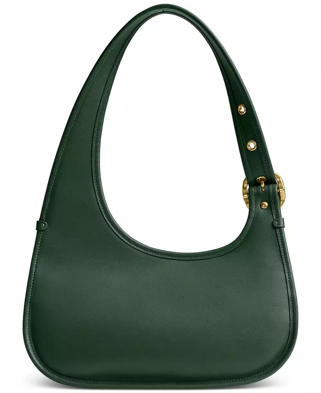 Cashin Carry Small Leather Crescent Bag