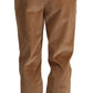 Dolce & Gabbana Chic High-Waisted Corduroy Skinny Pants