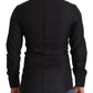 Dolce & Gabbana Elegant Black Cotton Gold Dress Shirt