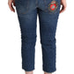 Dolce & Gabbana Elegant Mid-Waist Cropped Denim