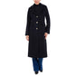 Women's Single-Breasted Maxi Coat