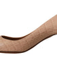 Dolce & Gabbana Elegant Beige Leather Pumps