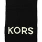 KORS Fisherman's Rib Beanie and Scarf Set