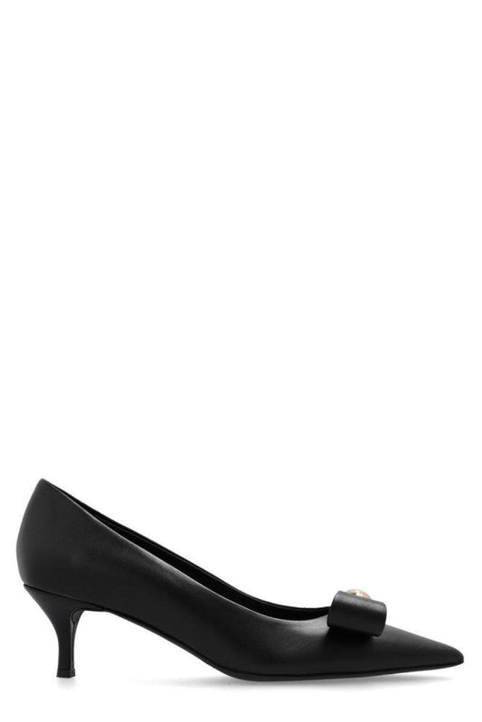 Furla Bow-Detailed Pointed-Toe Pumps