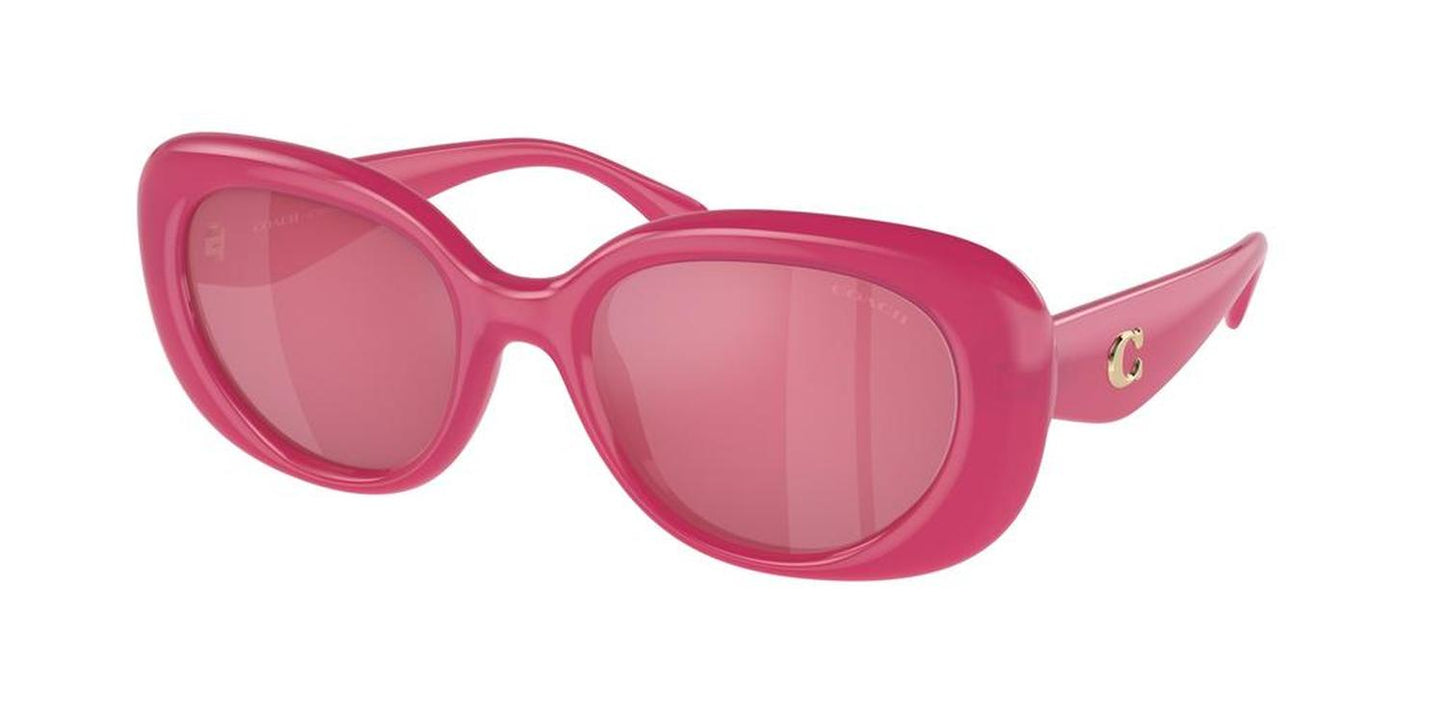 Coach Women's 53mm Milky Magenta Sunglasses