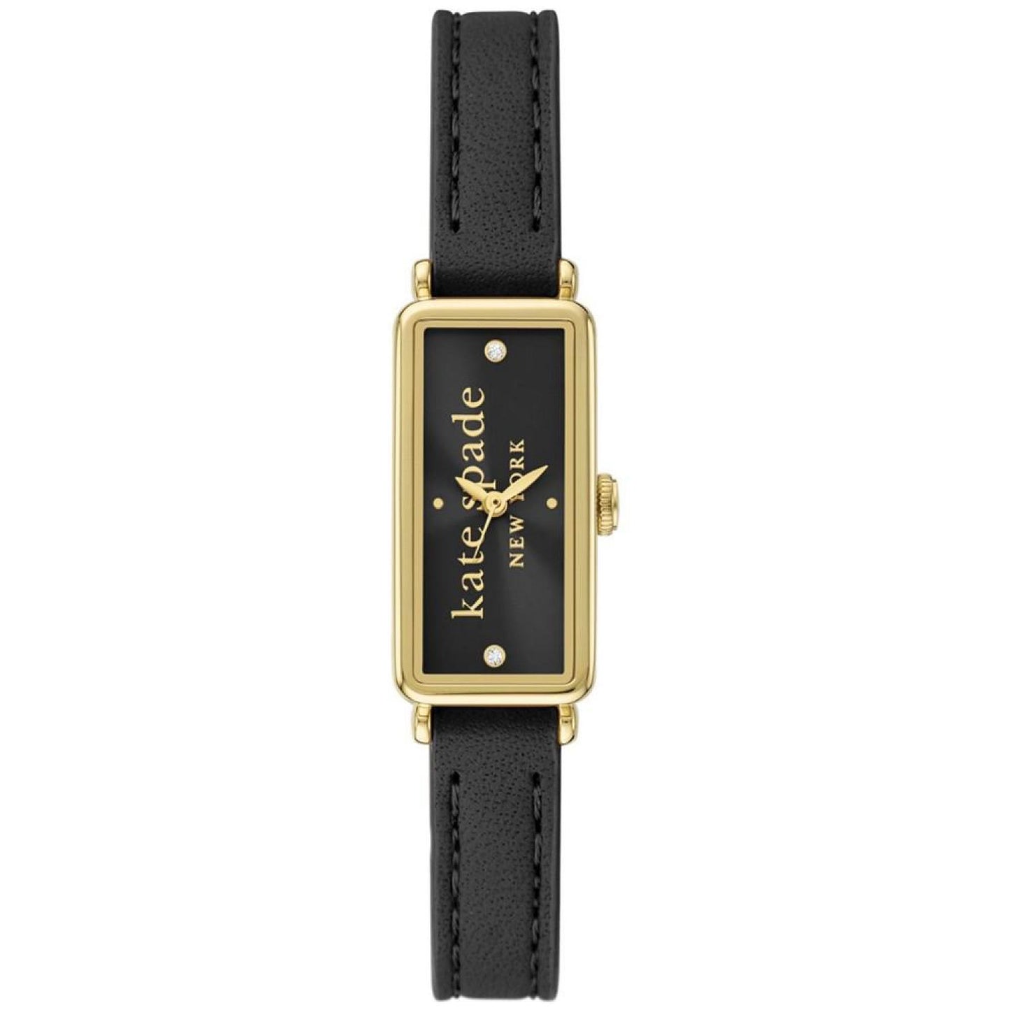 Women's Rosedale Black Leather Watch 32mm