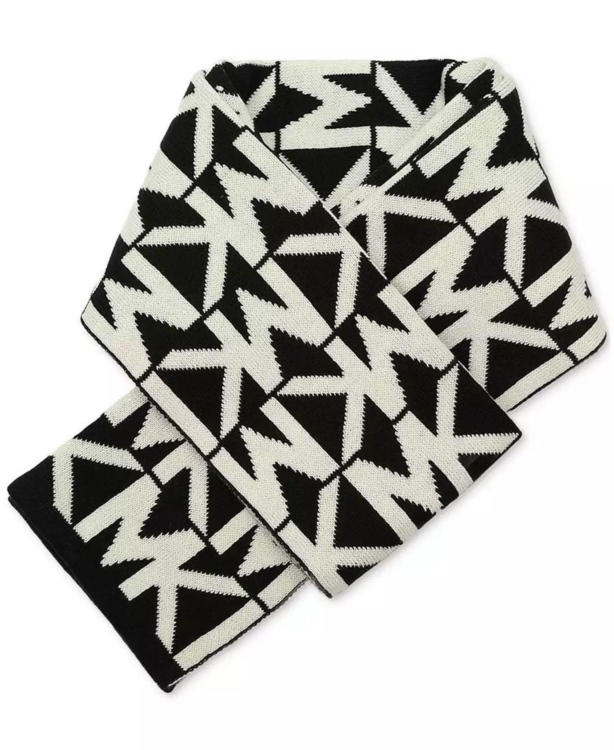 MICHAEL Major MK Repeating Logo Knit Scarf