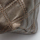 Marc Jacobs Metallic Quilted Leather Flap Shoulder Bag